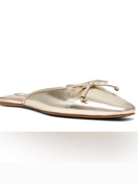 Steven New York Calandra mules gold - 7.5